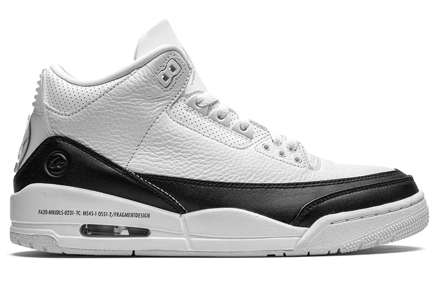 Air Jordan 3 Retro x Fragment Design SP 'White'