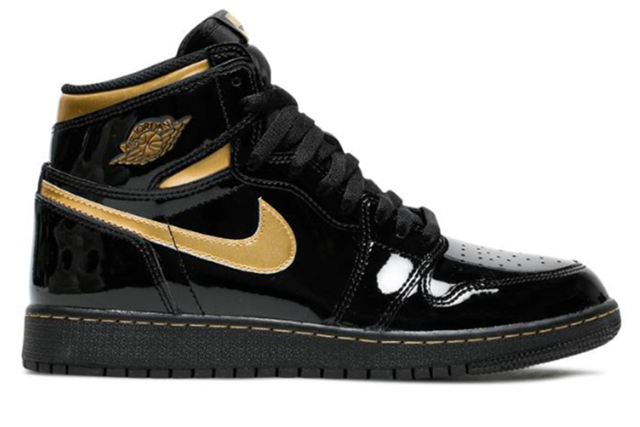Air Jordan 1 Retro High OG Black Metallic Gold
