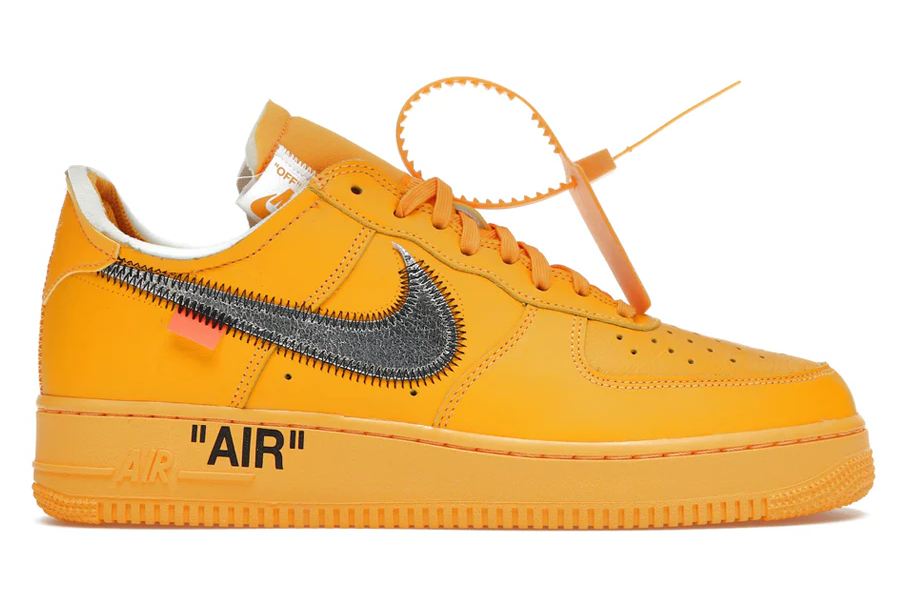 Nike Air Force 1 Low Off-White ICA University Gold